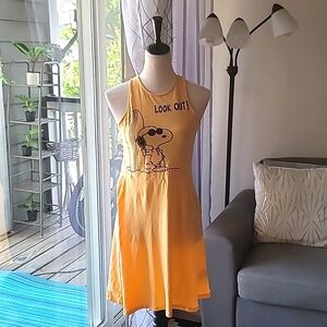 H&M light orange dress size 16/18 kids